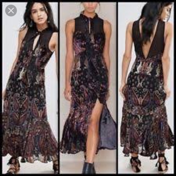 Free People Dresses & Skirts - ❤️SALE❤️Free people hand to hold burnout maxi dres